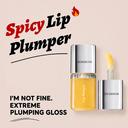 🔥LAST DAY 50% OFF💋ROSERUNE Lip Plumper - Fuller-Looking Lip Plumper Gloss