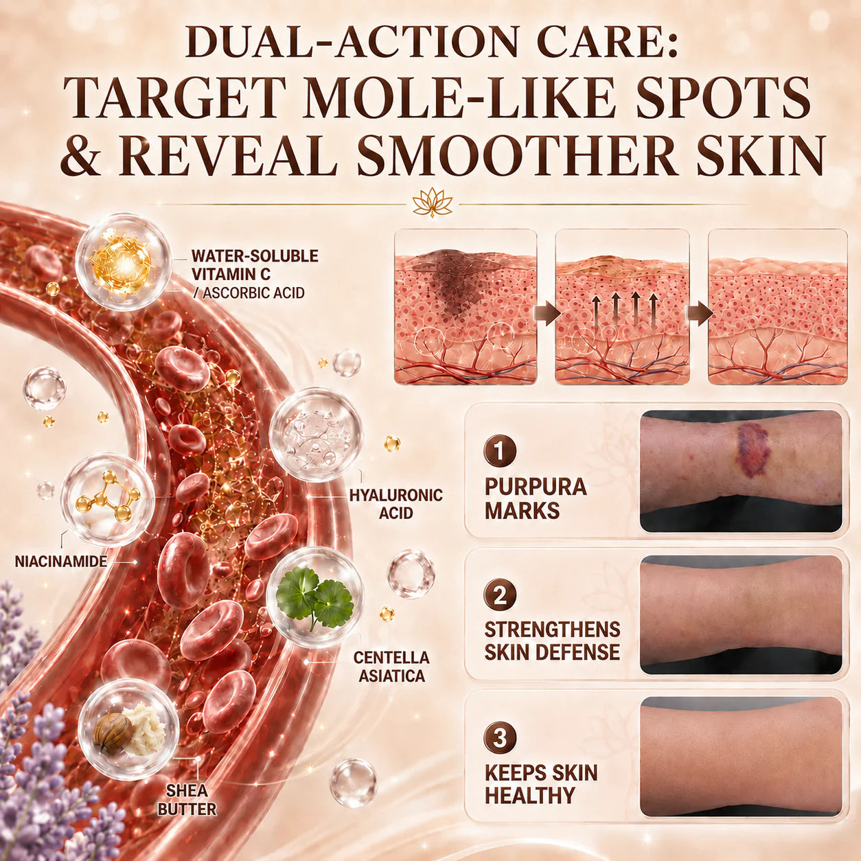 ROSERUNE® 2-in-1 Microneedle & Hydrocolloid Patch