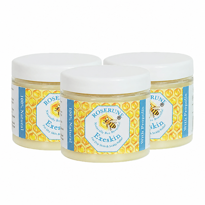 ROSERUNE Bee 100% Natural skin Balm - Dry Skin & Scalp